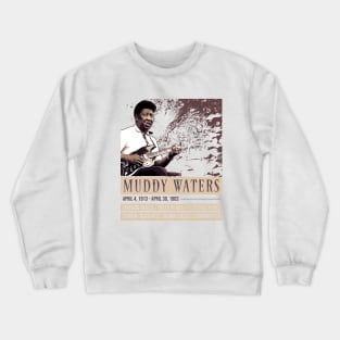 Muddy Waters // Blues legend Crewneck Sweatshirt